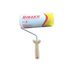 ROLLEX 24εκ ΓΟΥΝΙΝΟ ΡΟΛΟ ΒΑΦΗΣ ΜΕ ΛΑΒΗ ΒΙΔΑΣ